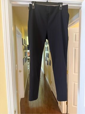 Talbots Black Ponte Portland Pant